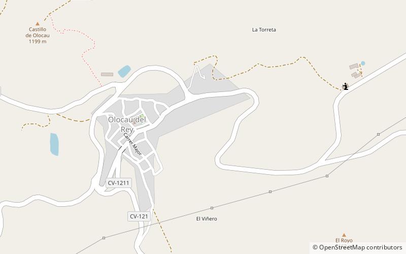 Olocau del Rey location map