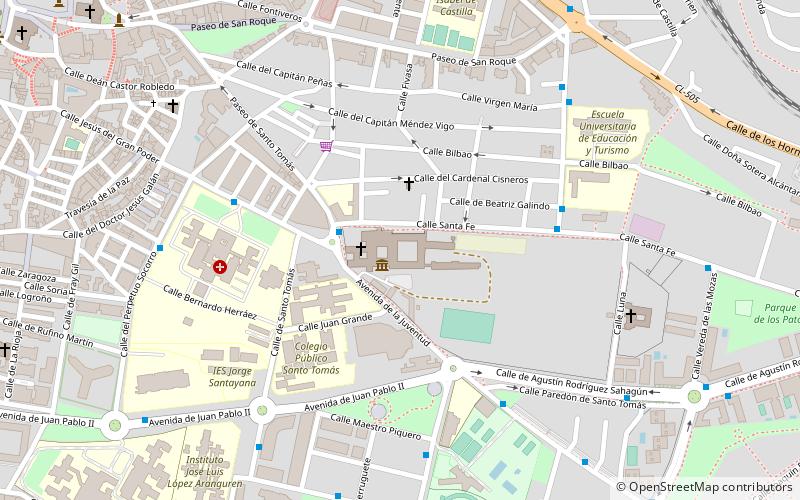 Real Monasterio de Santo Tomás location map