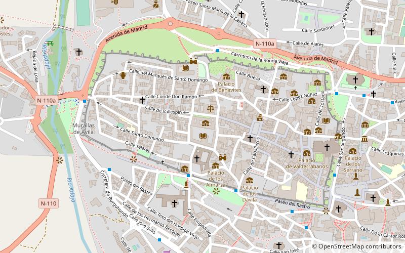 Palacio polentinos location map