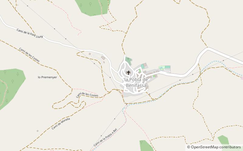 Tinença de Benifassà location map