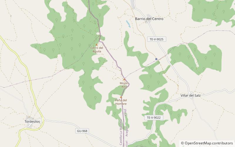 Sierra Menera location map