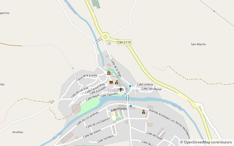 Trillo location map