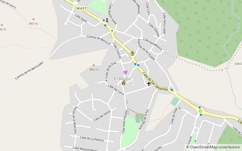 El Boalo location map