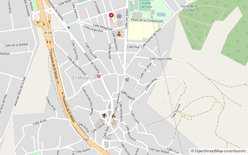 El Molar location map