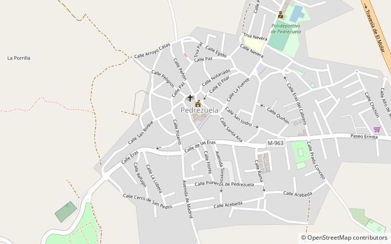 Pedrezuela location map