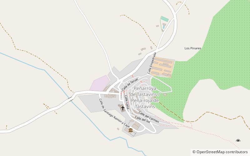 Peñarroya de Tastavins location map