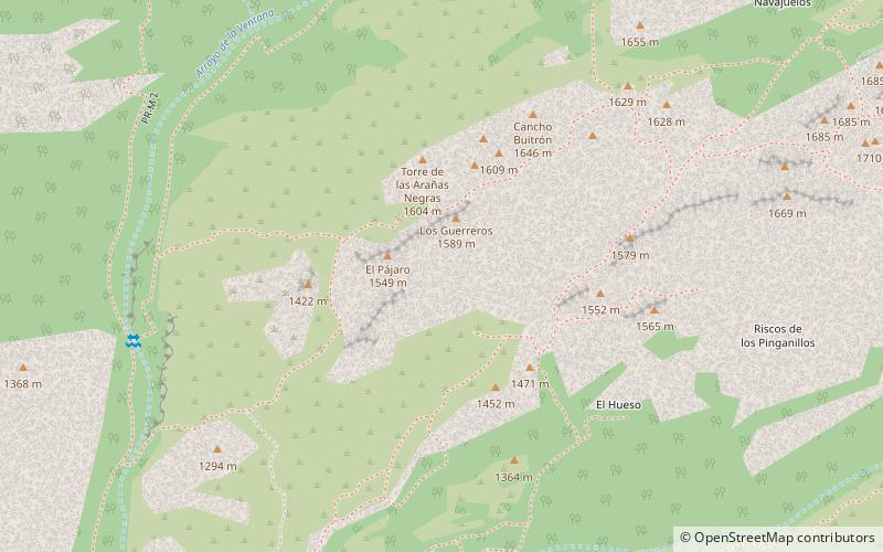 La Pedriza location map