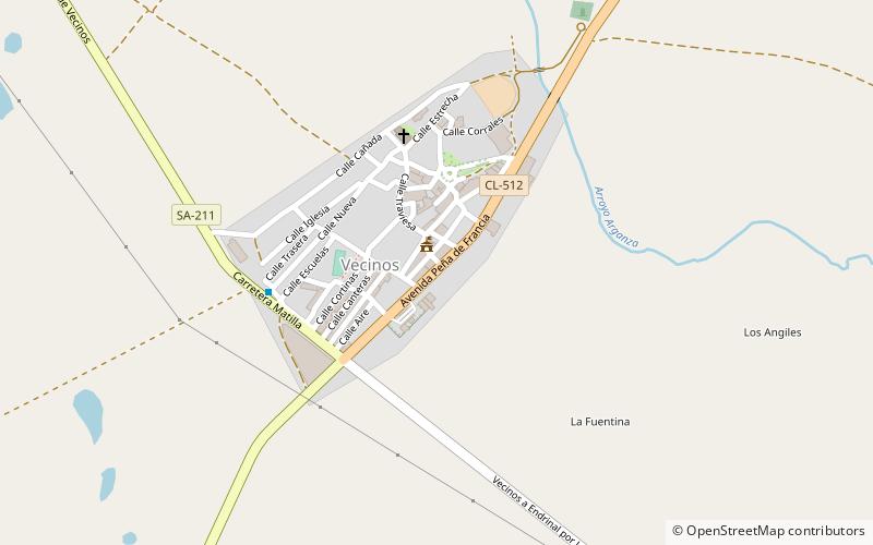 Vecinos location map