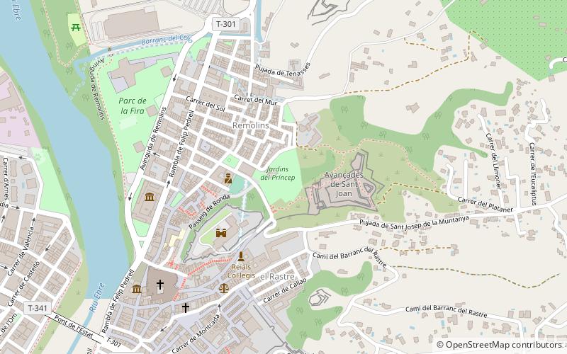 Jardins del Príncep location map