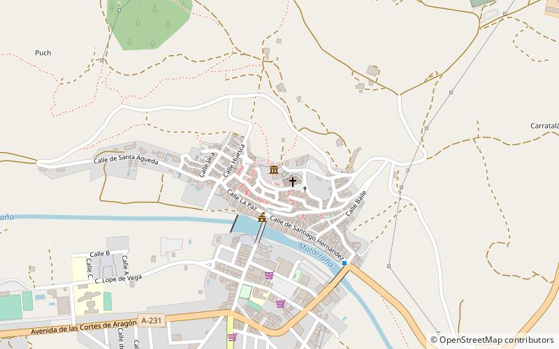 Castillo Vallderrobres location map