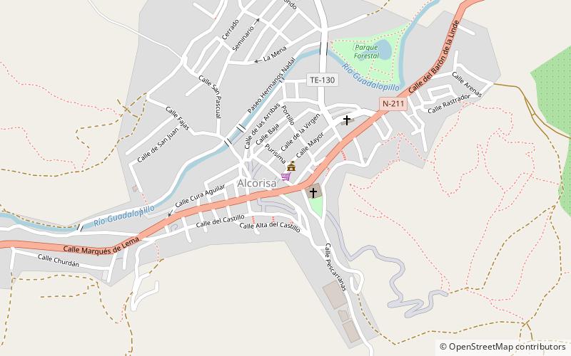Alcorisa location map