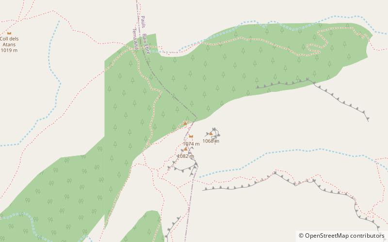 Punta de l'Aigua location map