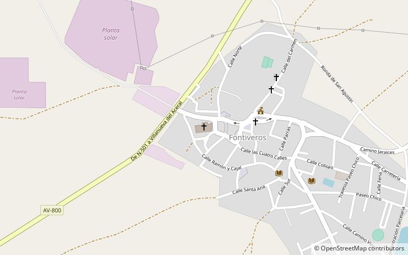 Iglesia de San Cipriano location map