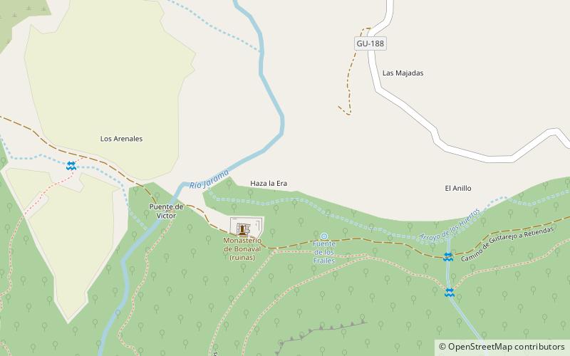 Monastery of Bonaval location map