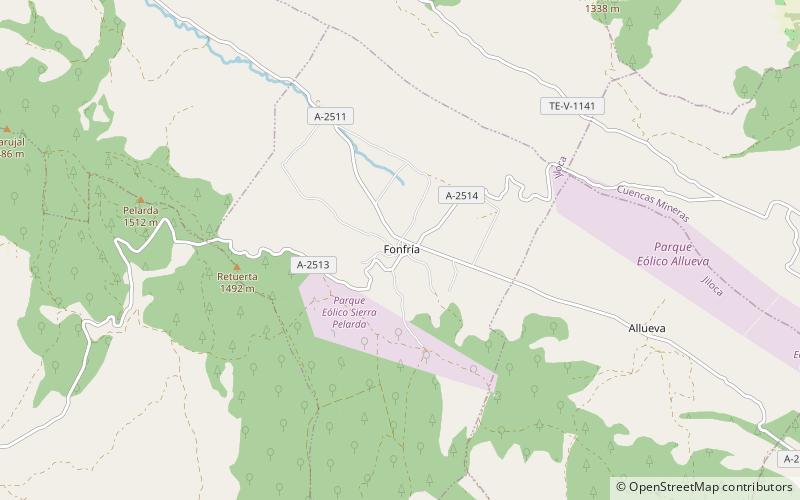 Sierra de Cucalón location map