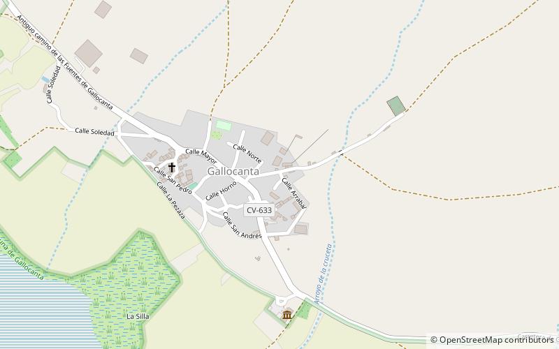 Gallocanta location map