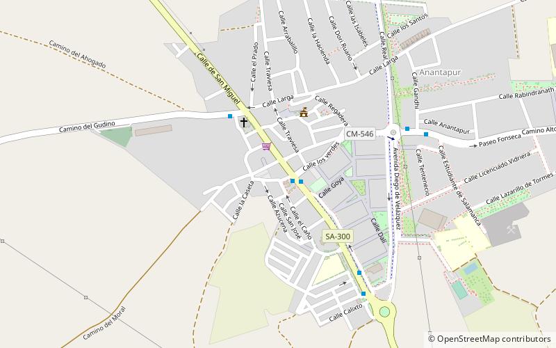 villamayor salamanca location map