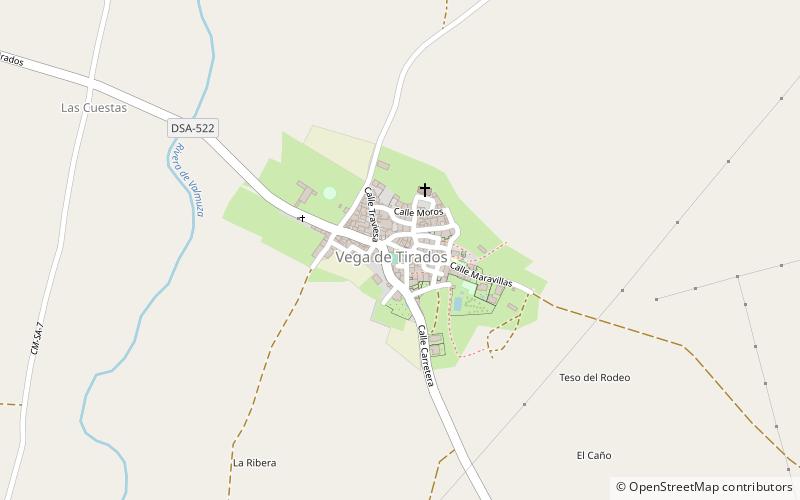 Vega de Tirados location map