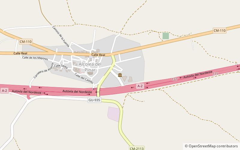 Alcolea del Pinar location map