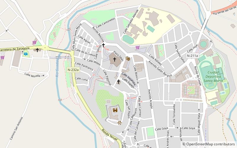 lonja alcaniz location map