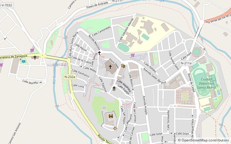 Santa María la Mayor location map