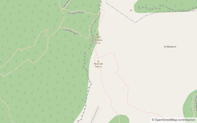 Montalt location map