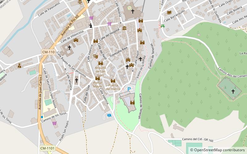 iglesia de santiago siguenza location map
