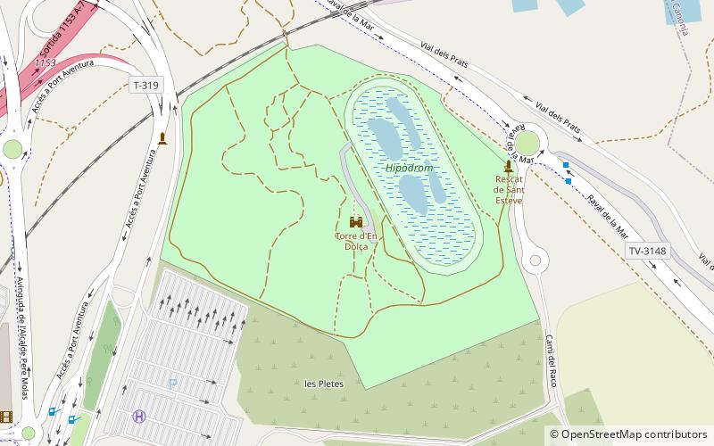 Parc de la Torre d'en Dolça location map