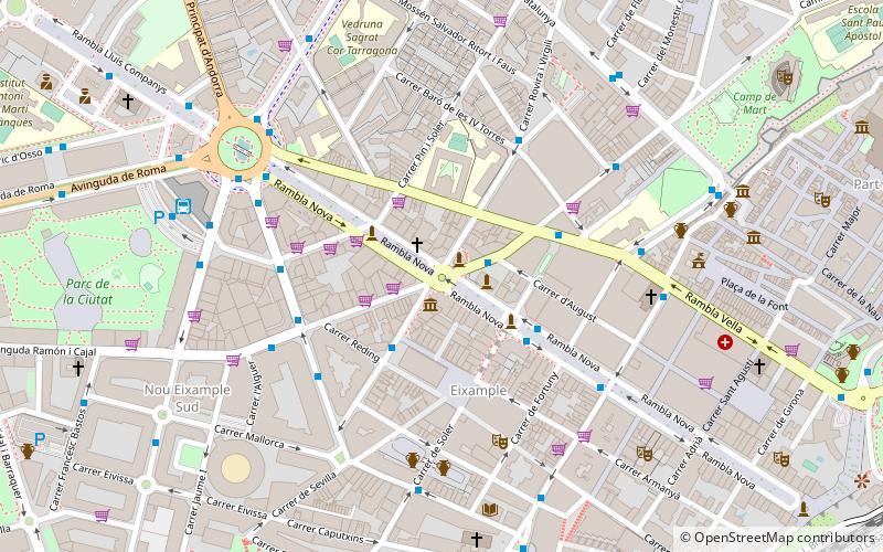 Font del Centenari location map