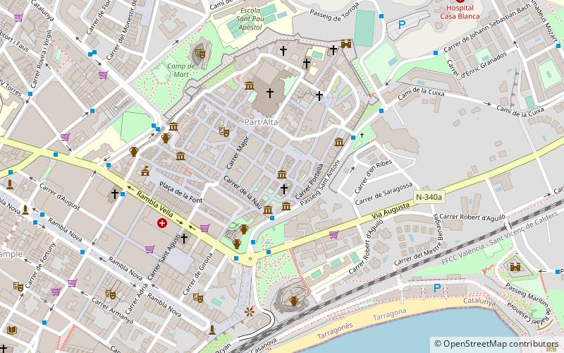 Museu d'Art Modern location map