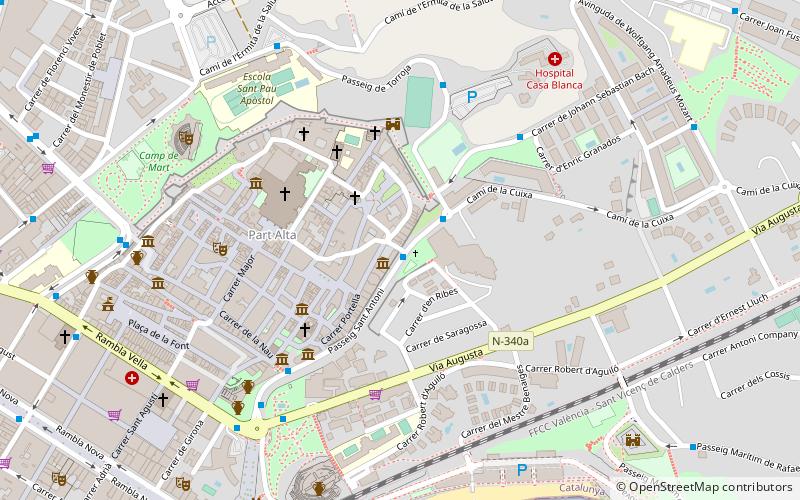 Portal de Sant Antoni location map