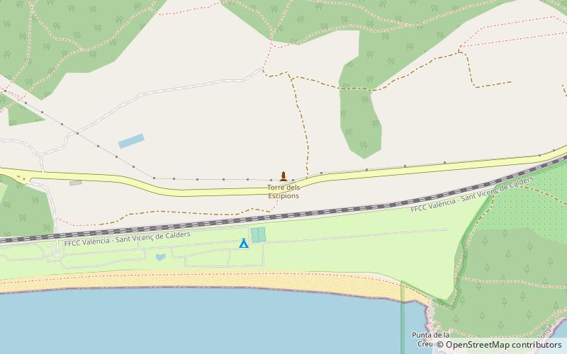 Torre dels Escipions location map