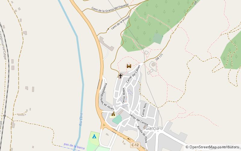 García location map