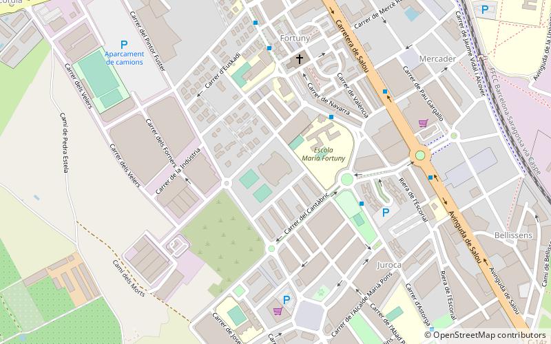 Pavelló Olímpic de Reus location map