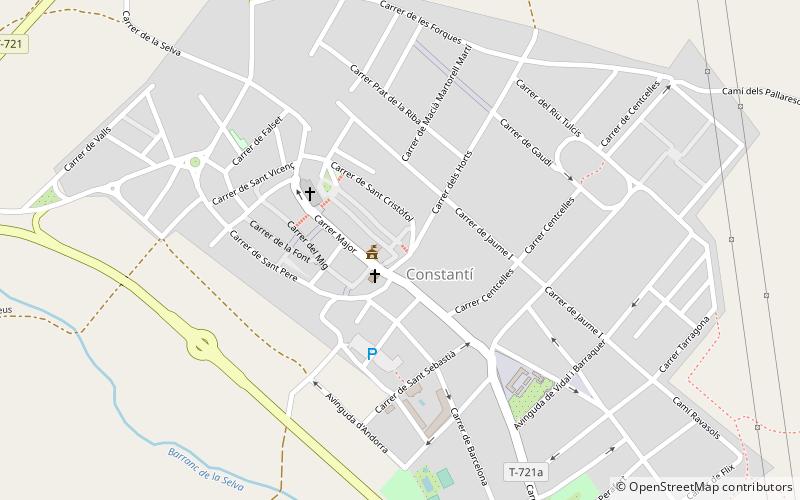 Constantí location map