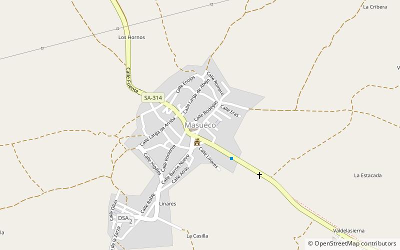 Masueco location map