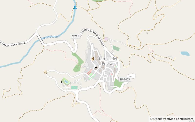 Torroja location map