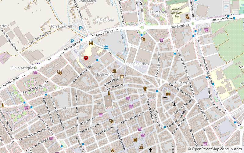 Can Papiol Romanticism Museum location map