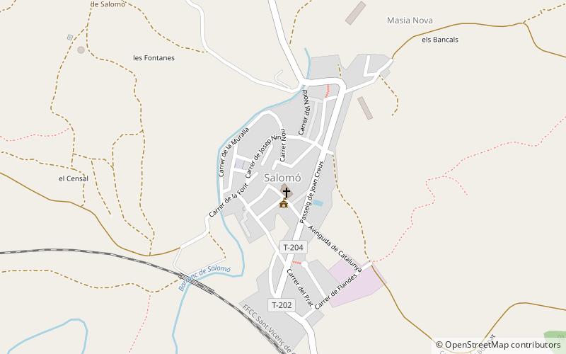 salomo location map