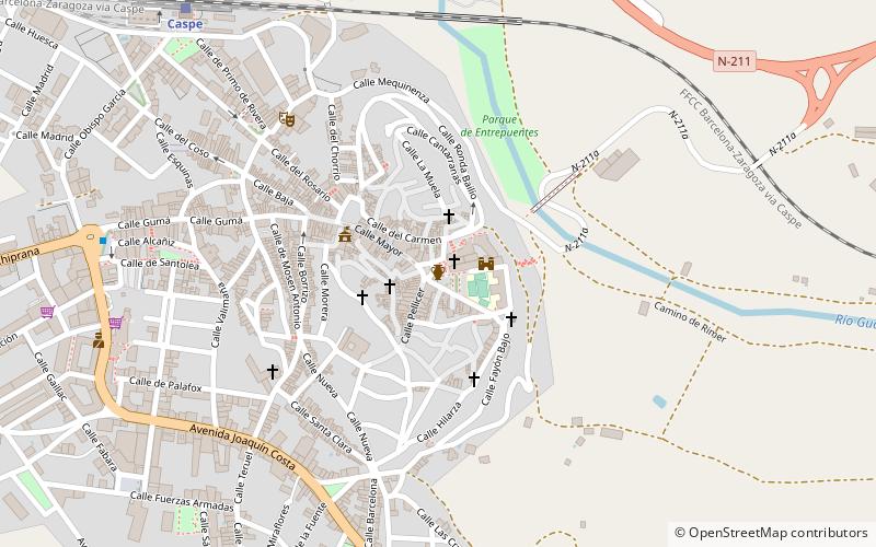 Tumba de Miralpeix location map