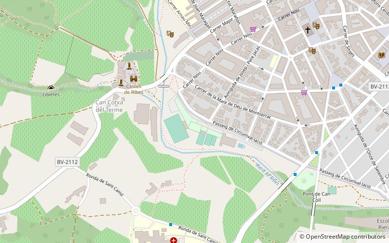 Bosc de Plaça location map