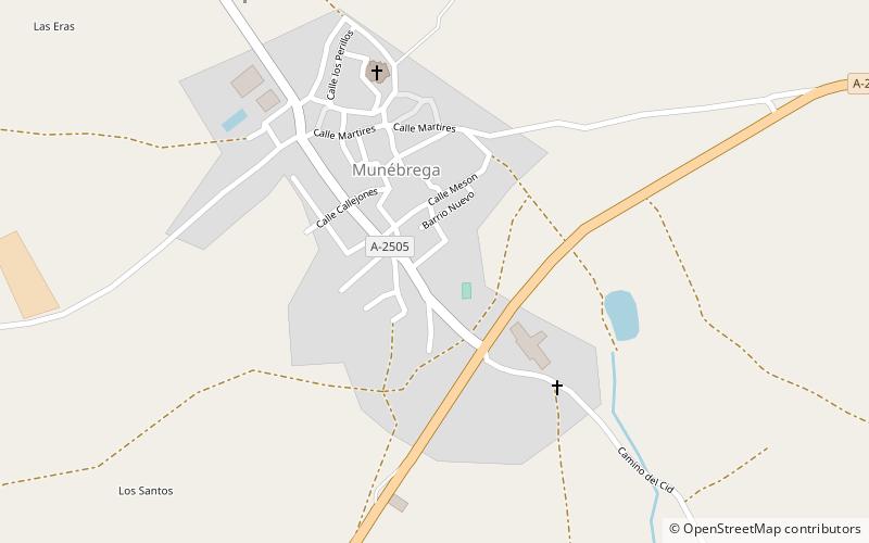 Munébrega location map