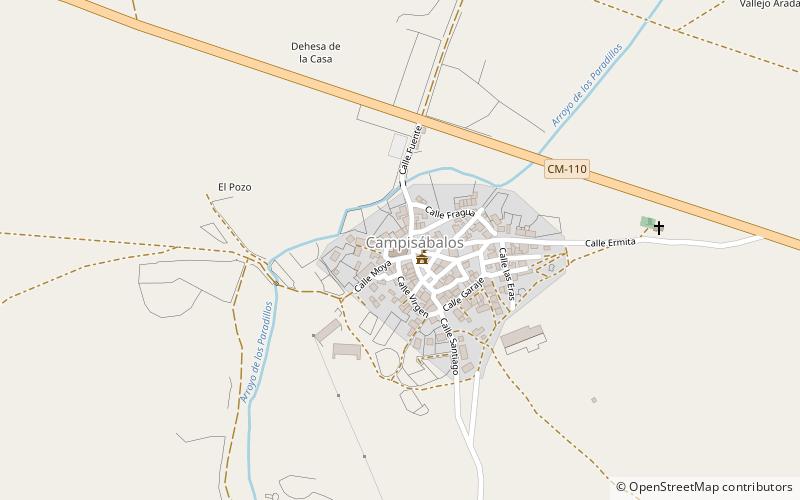 San Bartolomé location map