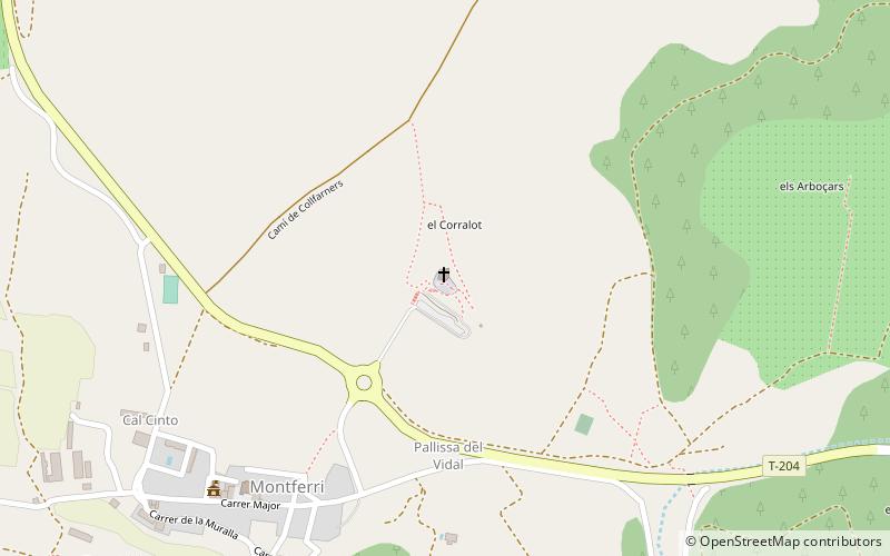 Santuari de Montserrat location map