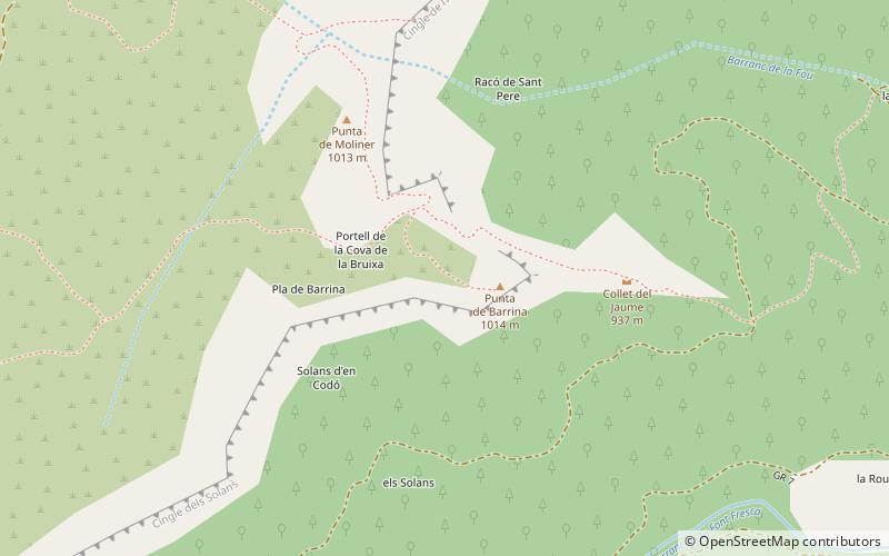 punta de la barrina location map