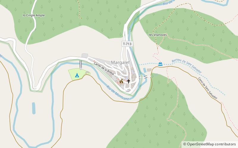 Margalef location map