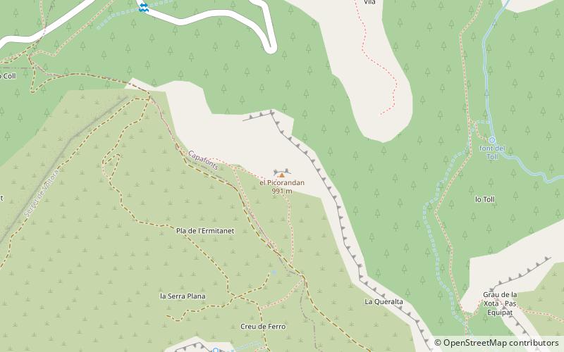 picorandan location map