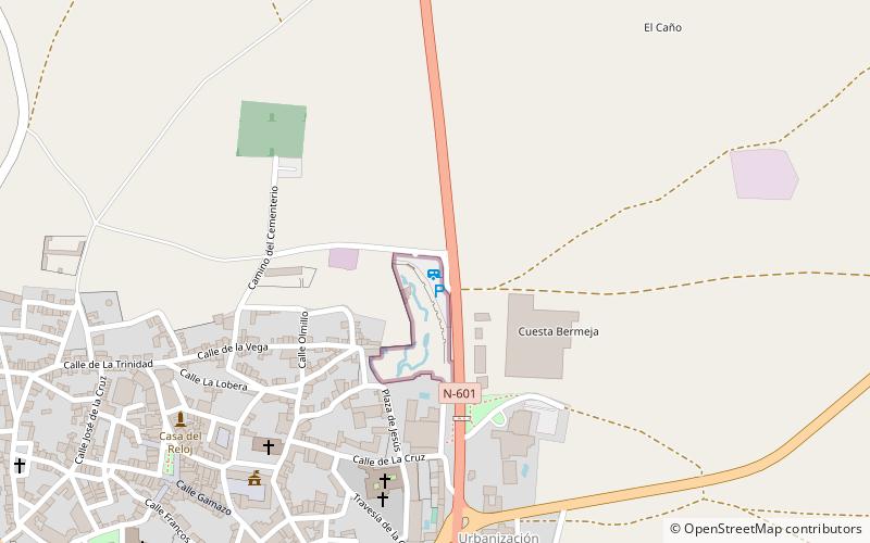 Ciudad Mudéjar location map