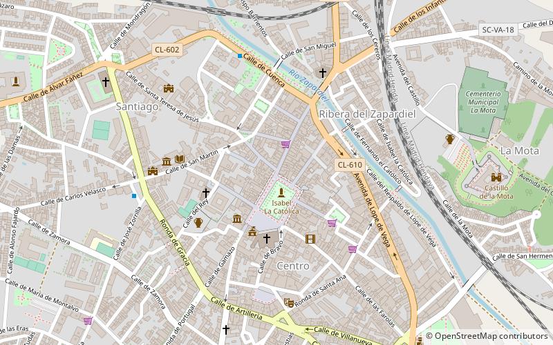 Calle de Padilla location map