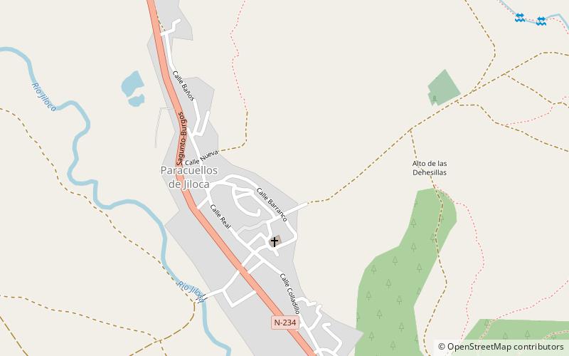 Paracuellos de Jiloca location map